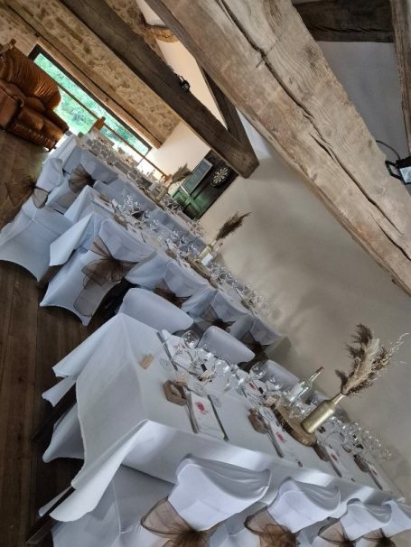 Mariage du 21 juin 2025 Mariage avec location des housses de chaise à Dième